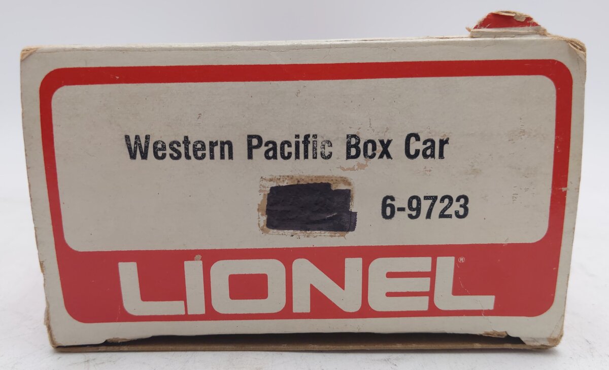 Lionel 6-9723 O Gauge Western Pacific Boxcar #9723 EX/Box