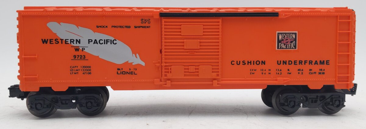 Lionel 6-9723 O Gauge Western Pacific Boxcar #9723 EX/Box