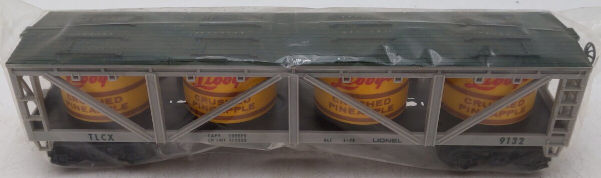 Lionel 6-9132 O Gauge Libbys Crushed Pineapple Vat Car EX/Box
