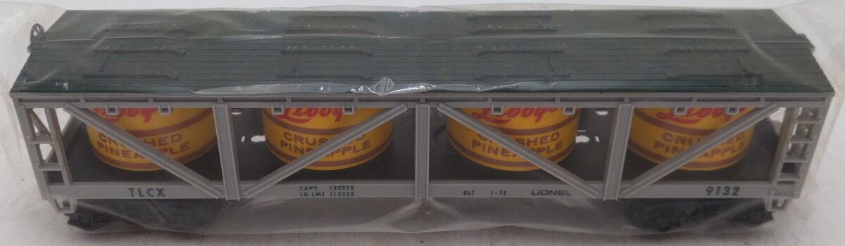 Lionel 6-9132 O Gauge Libbys Crushed Pineapple Vat Car EX/Box