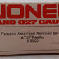 Lionel 6-9880 O Gauge AT&SF Famous American Railroad Refrigerator Car EX/Box
