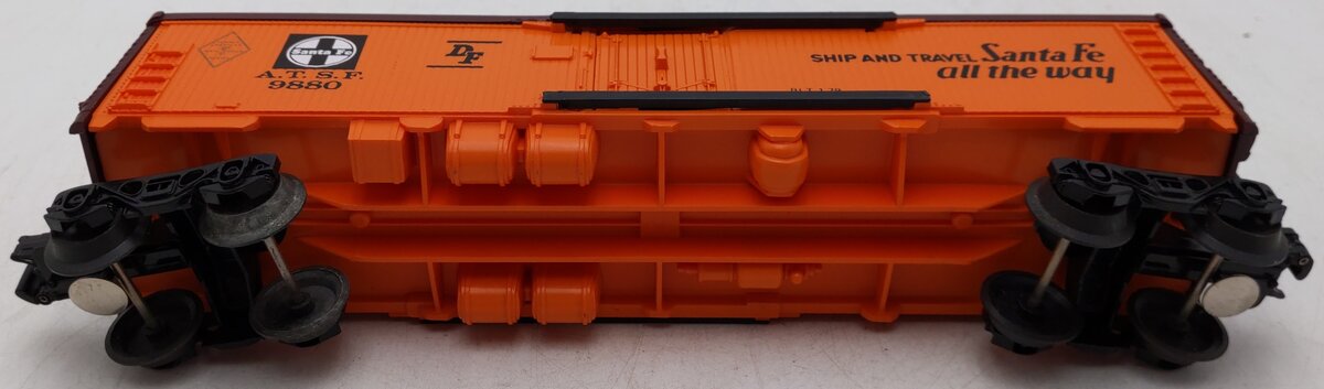 Lionel 6-9880 O Gauge AT&SF Famous American Railroad Refrigerator Car EX/Box