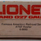 Lionel 6-9880 O Gauge AT&SF Famous American Railroad Refrigerator Car EX/Box