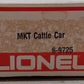 Lionel 6-9739 O Gauge Denver and Rio Grande Western Boxcar EX/Box