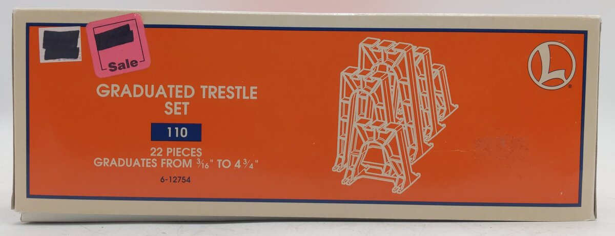Lionel 6-12754 O & O27 Graduated Trestle Set EX/Box