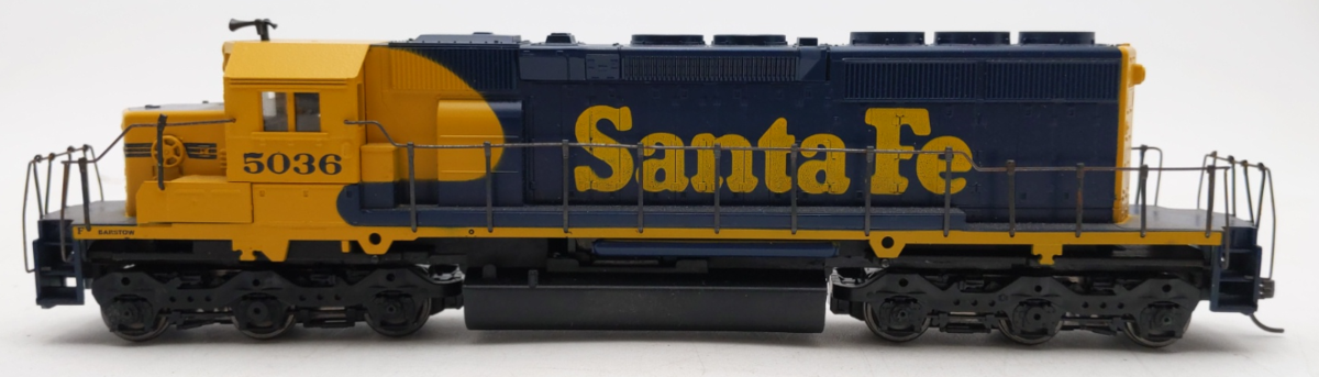 Athearn 4401 HO Santa Fe Powered SD40-2 Diesel Locomotive #5036 VG/Box