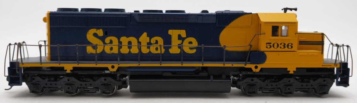 Athearn 4401 HO Santa Fe Powered SD40-2 Diesel Locomotive #5036 VG/Box