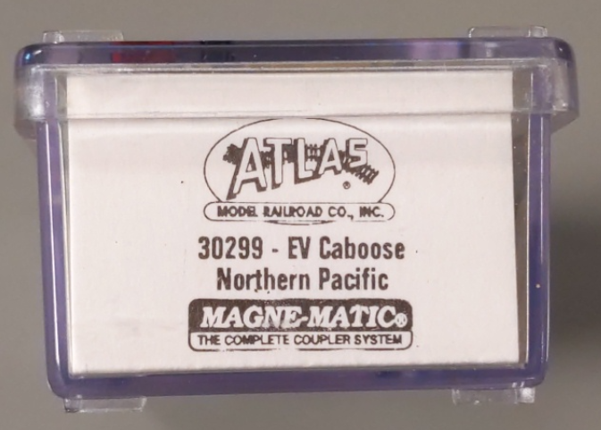 Atlas 30299 N Scale Northern Pacific Extended Vision Caboose #10409 LN/Box