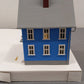 Model Power 6352 O / O-27 Scale Built-Up Mr. Rodgers House Lighted W/2 Figures EX/Box