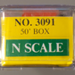 Model Power 3091 N Scale Illinois Central 50' Boxcar LN/Box