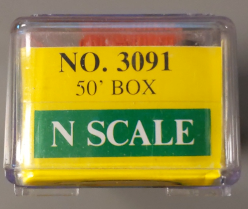 Model Power 3091 N Scale Illinois Central 50' Boxcar LN/Box