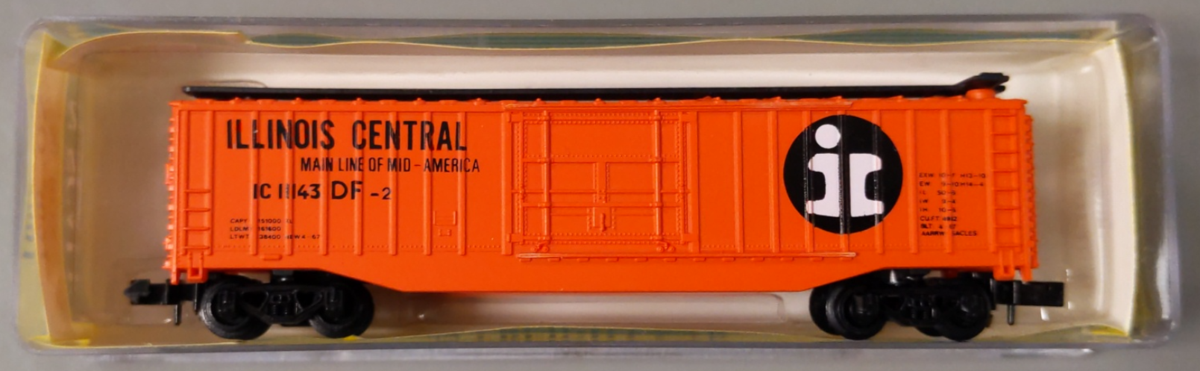 Model Power 3091 N Scale Illinois Central 50' Boxcar LN/Box