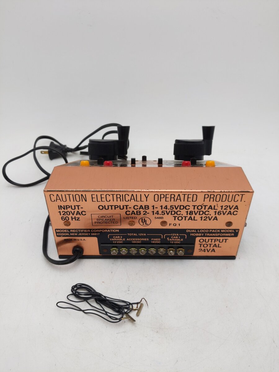 MRC Dual Loco Pack V Transformer EX/Box