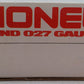 Lionel 6-9138 O Gauge Sunoco Triple Dome Black Tank Car EX/Box
