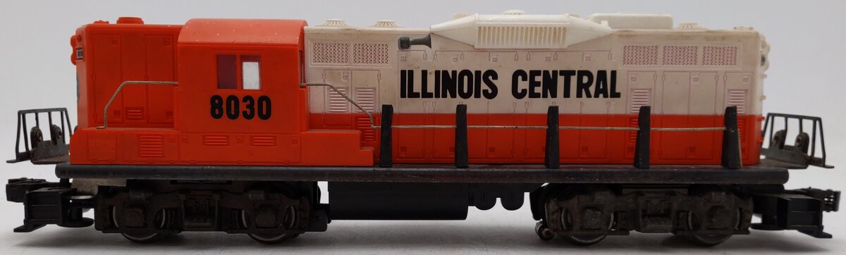 Lionel 6-8030 O Gauge Illinois Central GP-9 Diesel Locomotive #8030 VG/Box
