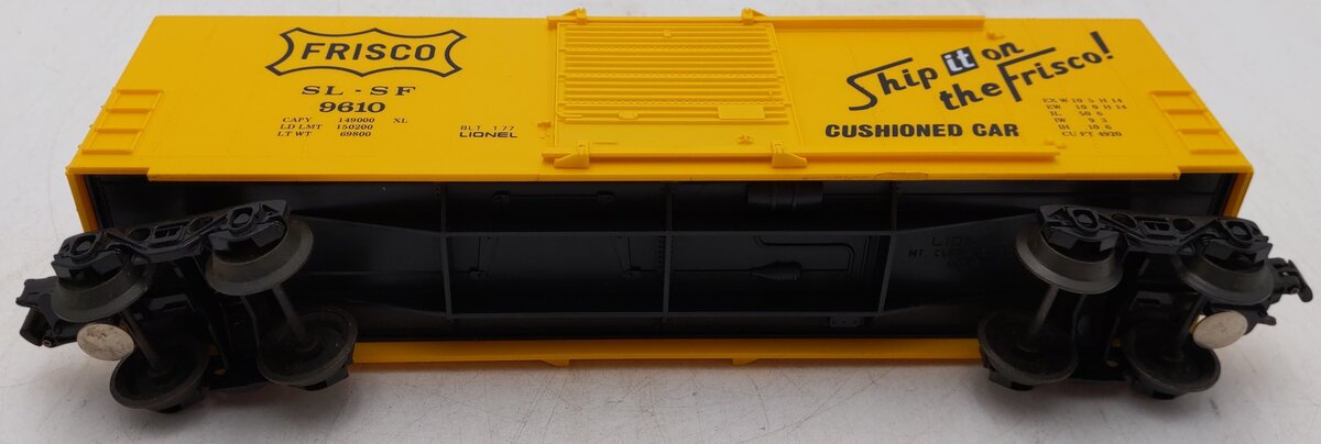 Lionel 6-9610 O Gauge Frisco Hi-Cube Boxcar EX/Box