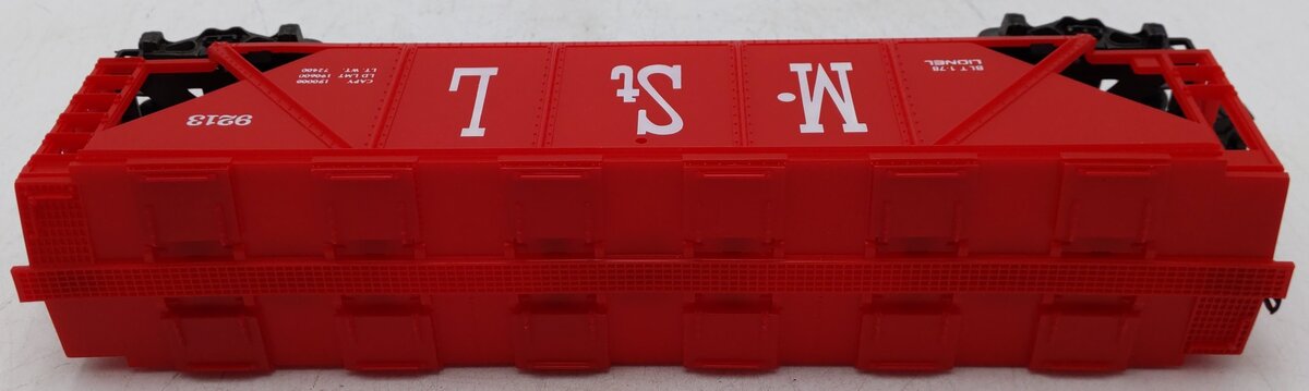 Lionel 6-9213 O Gauge Minneapolis and St. Louis Covered Quad Hopper EX/Box
