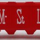 Lionel 6-9213 O Gauge Minneapolis and St. Louis Covered Quad Hopper EX/Box