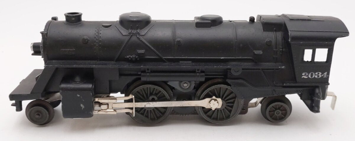 Lionel 2034 Vintage O 2-4-2 Steam Locomotive VG