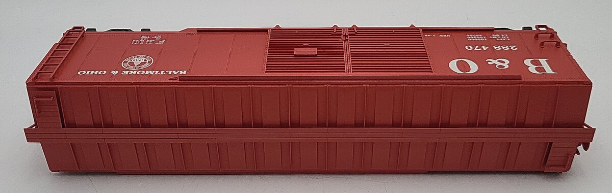 Pecos SB-0120-2 O B&O Double Door Boxcar #288470 (2-Rail) LN/Box