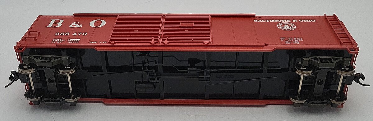Pecos SB-0120-2 O B&O Double Door Boxcar #288470 (2-Rail) LN/Box