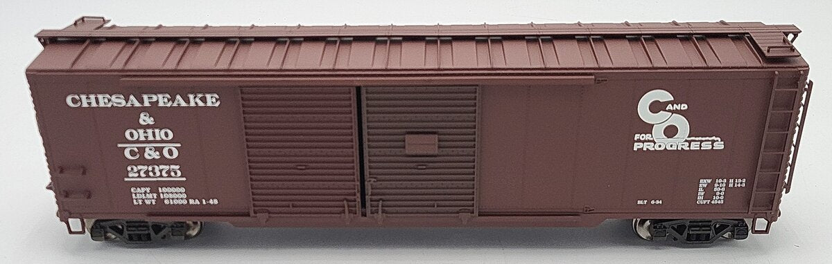 Pecos SB-0119-2 C&O Double Door Boxcar LN/Box