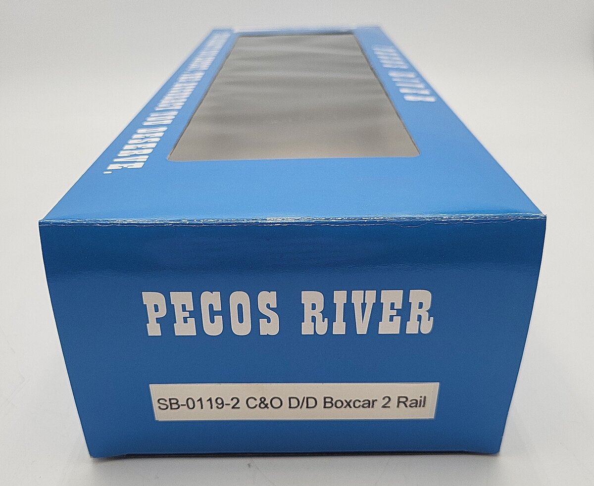 Pecos SB-0119-2 C&O Double Door Boxcar LN/Box