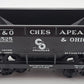 Atlas O Scale Chesapeake and Ohio Hopper Car #1525 2-Rail VG/Box