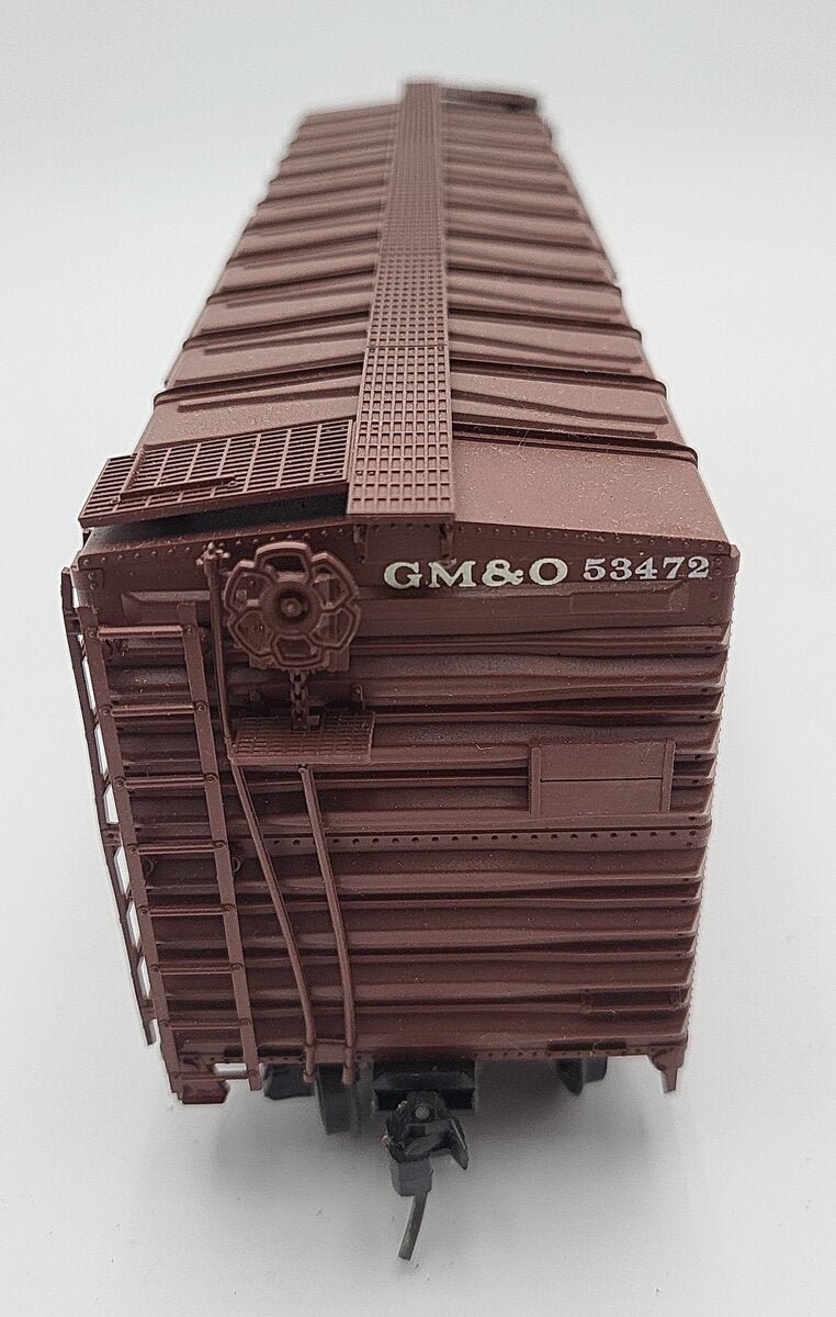 Atlas O scale Gulf Mobile & Ohio Boxcar #53472 2-Rail VG