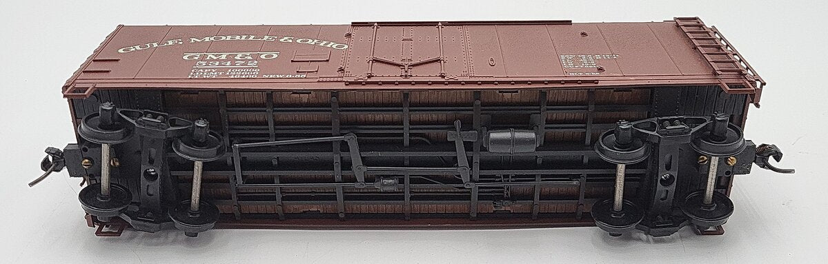Atlas O scale Gulf Mobile & Ohio Boxcar #53472 2-Rail VG