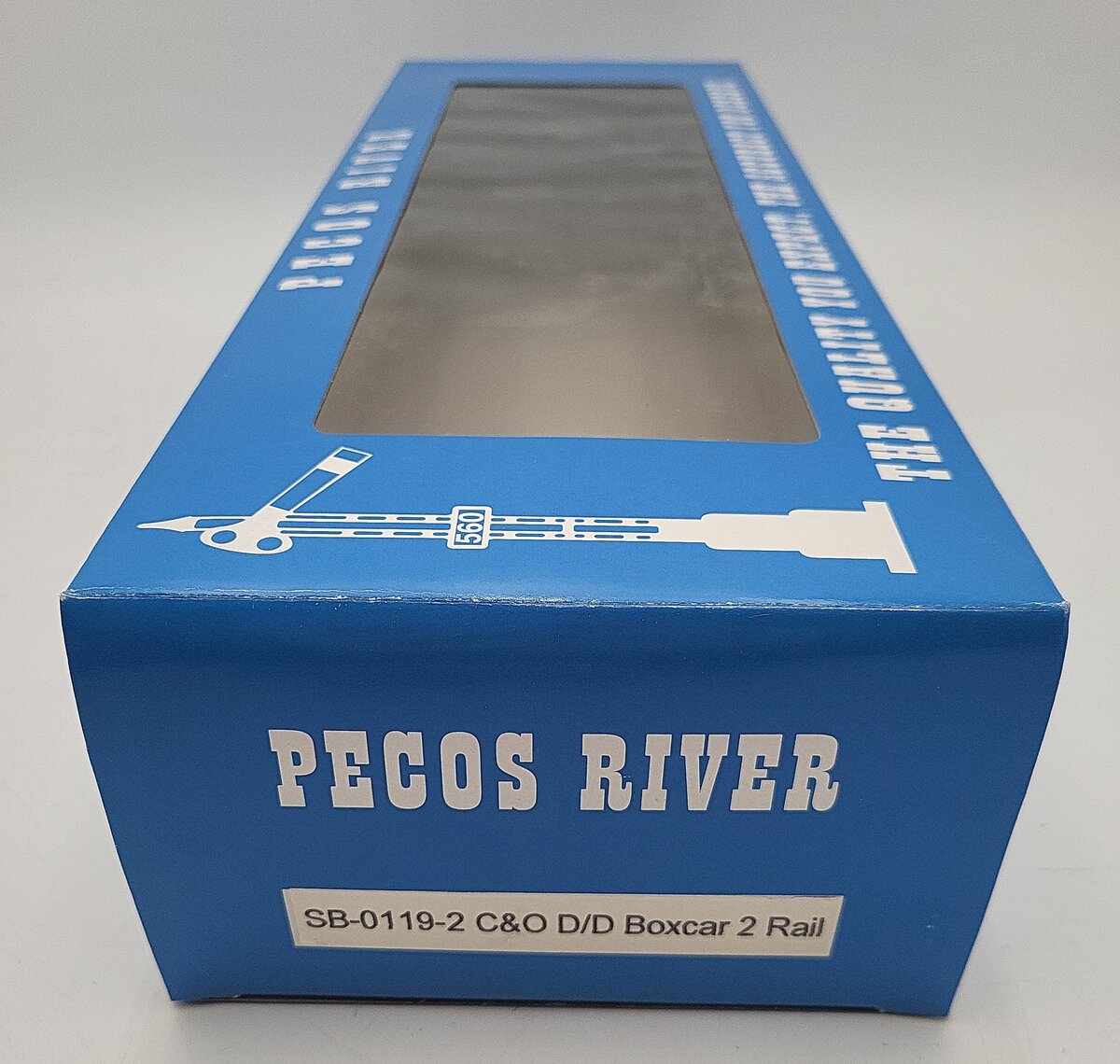 Pecos SB-0119-2 C&O Double Door Boxcar #27375 2-Rail LN/Box