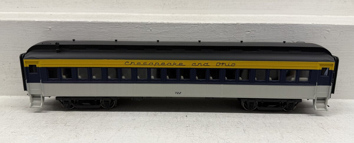 Atlas 2001165 O Chesapeake & Ohio Trainman 60' Passenger Coach #702 (2-Rail) LN/Box