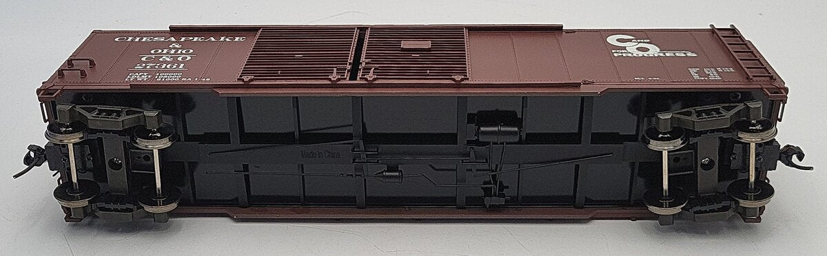 Pecos River SB-0119-1 O Scale Chesapeake & Ohio Double Door Boxcar (2Rail) LN/Box