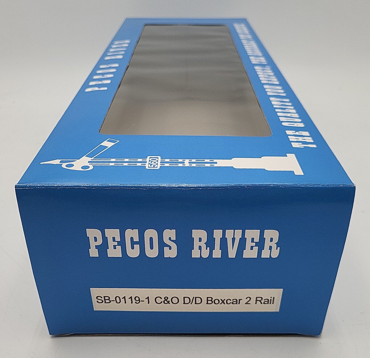 Pecos River SB-0119-1 O Scale Chesapeake & Ohio Double Door Boxcar (2Rail) LN/Box