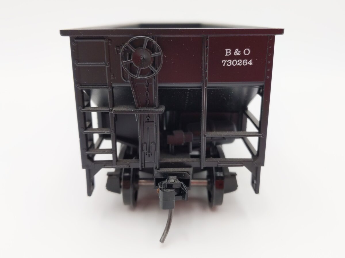 Weaver O Scale Baltimore & Ohio 2-Bay Hopper Car #730264 (2-Rail) EX