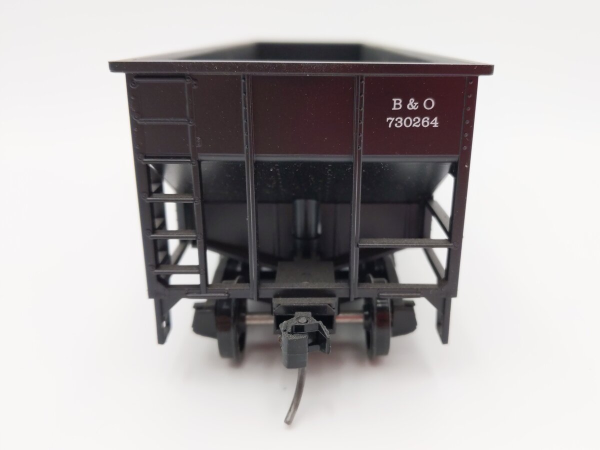 Weaver O Scale Baltimore & Ohio 2-Bay Hopper Car #730264 (2-Rail) EX