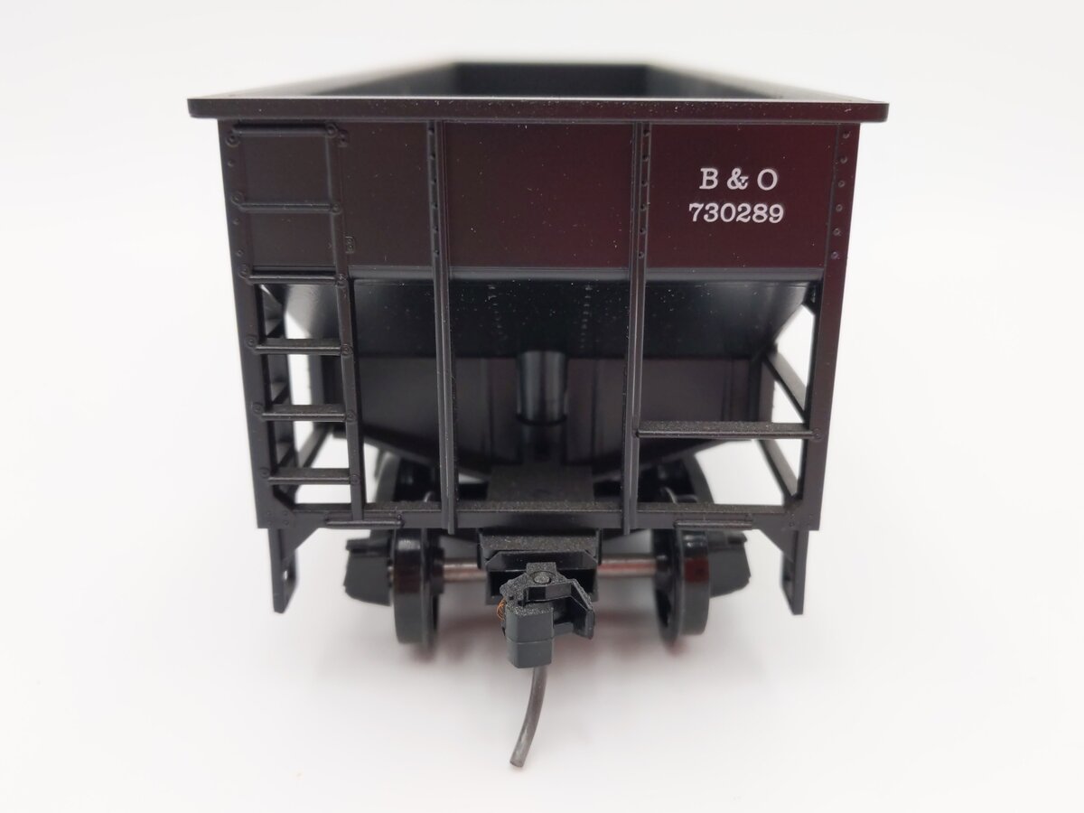 Weaver O Scale Baltimore & Ohio 2-Bay Hopper Car #730289 (2-Rail) EX