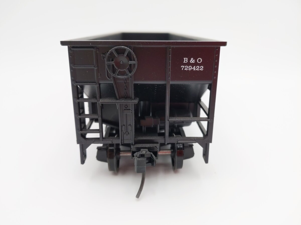 Weaver O Scale Baltimore & Ohio 2-Bay Hopper Car #729422 (2-Rail) EX