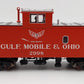 Atlas 7657-2 O Scale Gulf Mobile & Ohio Standard Cupola Caboose #2998 (2-Rail) LN/Box