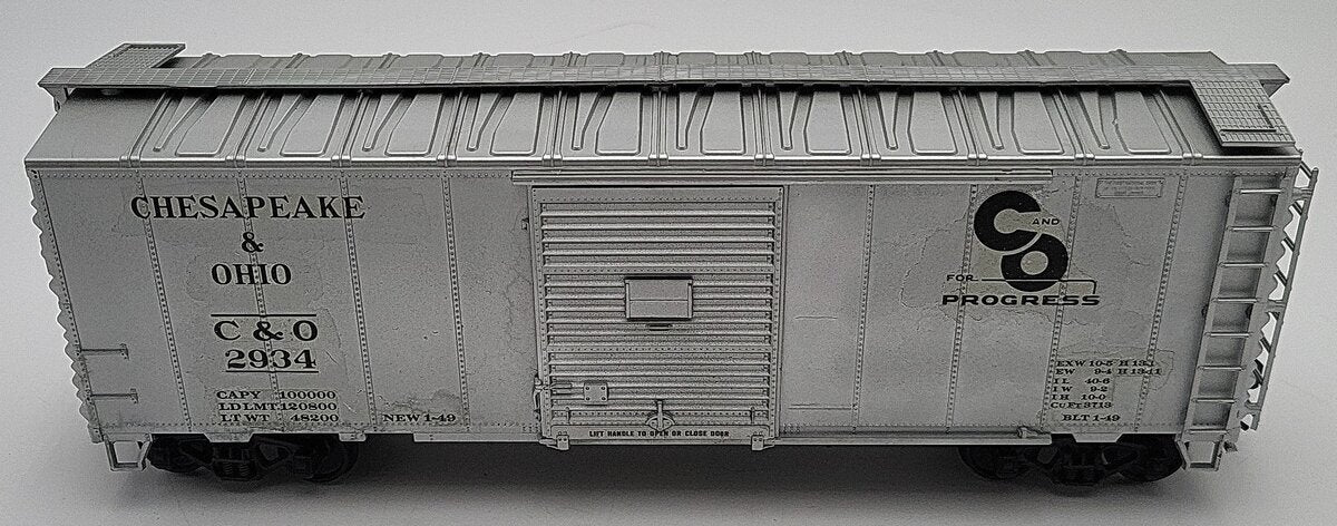 Atlas O Scale Chesapeake & Ohio Boxcar #2934 2-Rail VG