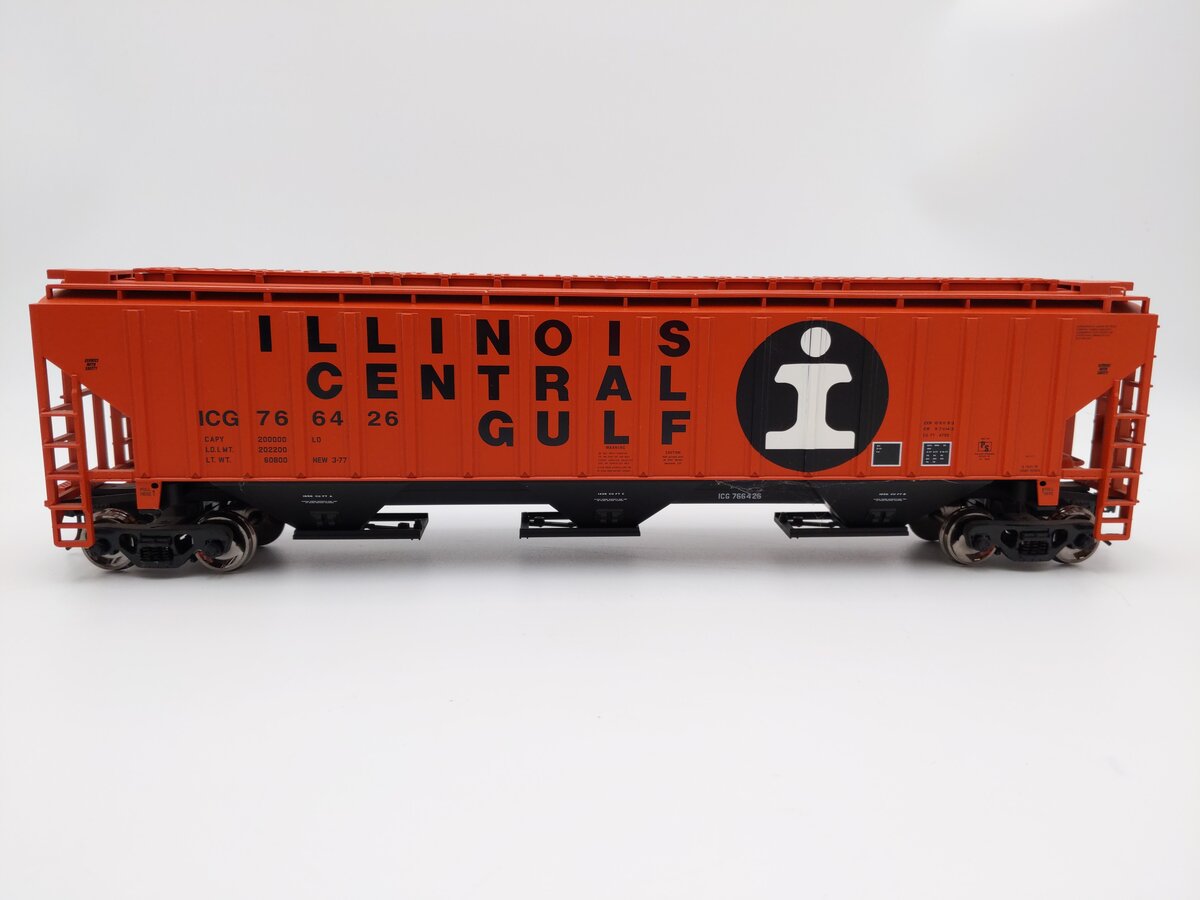 Atlas 2001654-2 O Illinois Central Gulf PS-4750 Covered Hopper #766426 (2-Rail) LN/Box