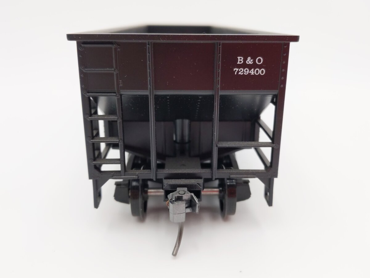 Weaver O Scale Baltimore & Ohio 2-Bay Hopper Car #729400 (2-Rail) EX
