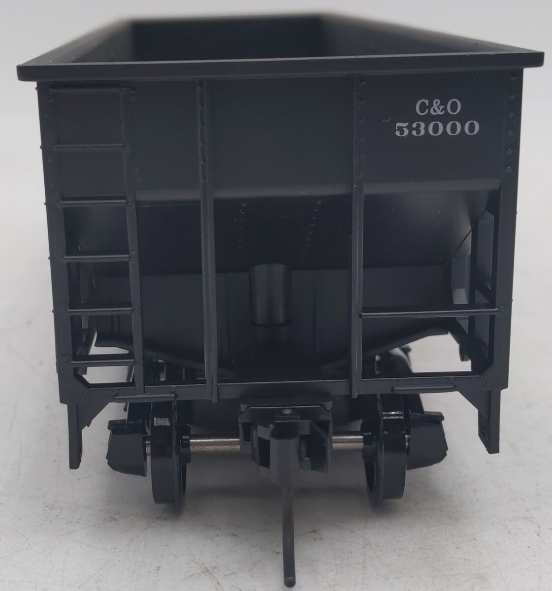 Weaver U15004 O Gauge Chesapeake & Ohio 2-Rail Hopper Car #53000 EX/Box