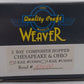 Weaver U15004 O Gauge Chesapeake & Ohio 2-Rail Hopper Car #53000 EX/Box