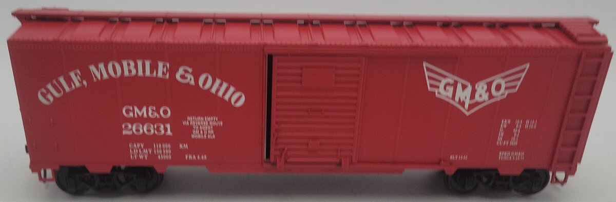 Weaver O Scale Gulf Mobile & Ohio Boxcar #26631 (2-Rail) EX/Box