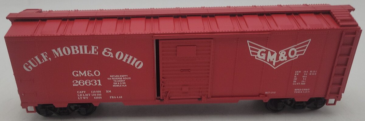 Weaver O Scale Gulf Mobile & Ohio Boxcar #26631 (2-Rail) EX/Box
