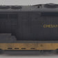 Red Caboose O Scale Custom Weathered Chesapeake & Ohio Diesel #6174 - 2 Rail/Box