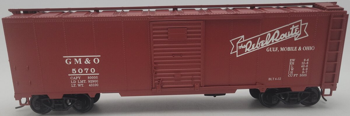 Weaver O Scale Gulf Mobile & Ohio Boxcar #5070 (2 Rail) LN/Box