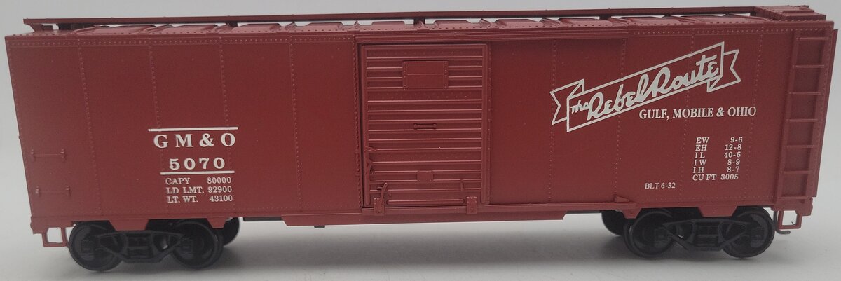 Weaver O Scale Gulf Mobile & Ohio Boxcar #5070 (2 Rail) LN/Box