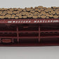 Atlas 7276-4 O Scale Western Maryland Lumber Car #405 2-rail LN/Box